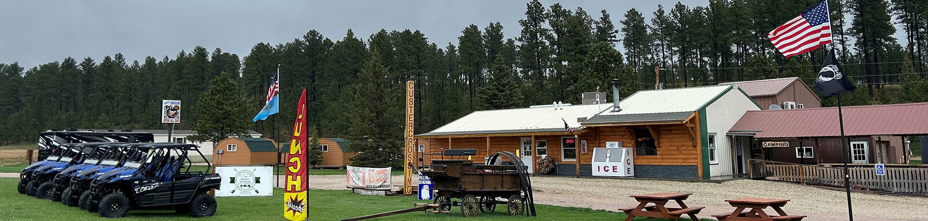 Custer Crossing Campground exterior photo.